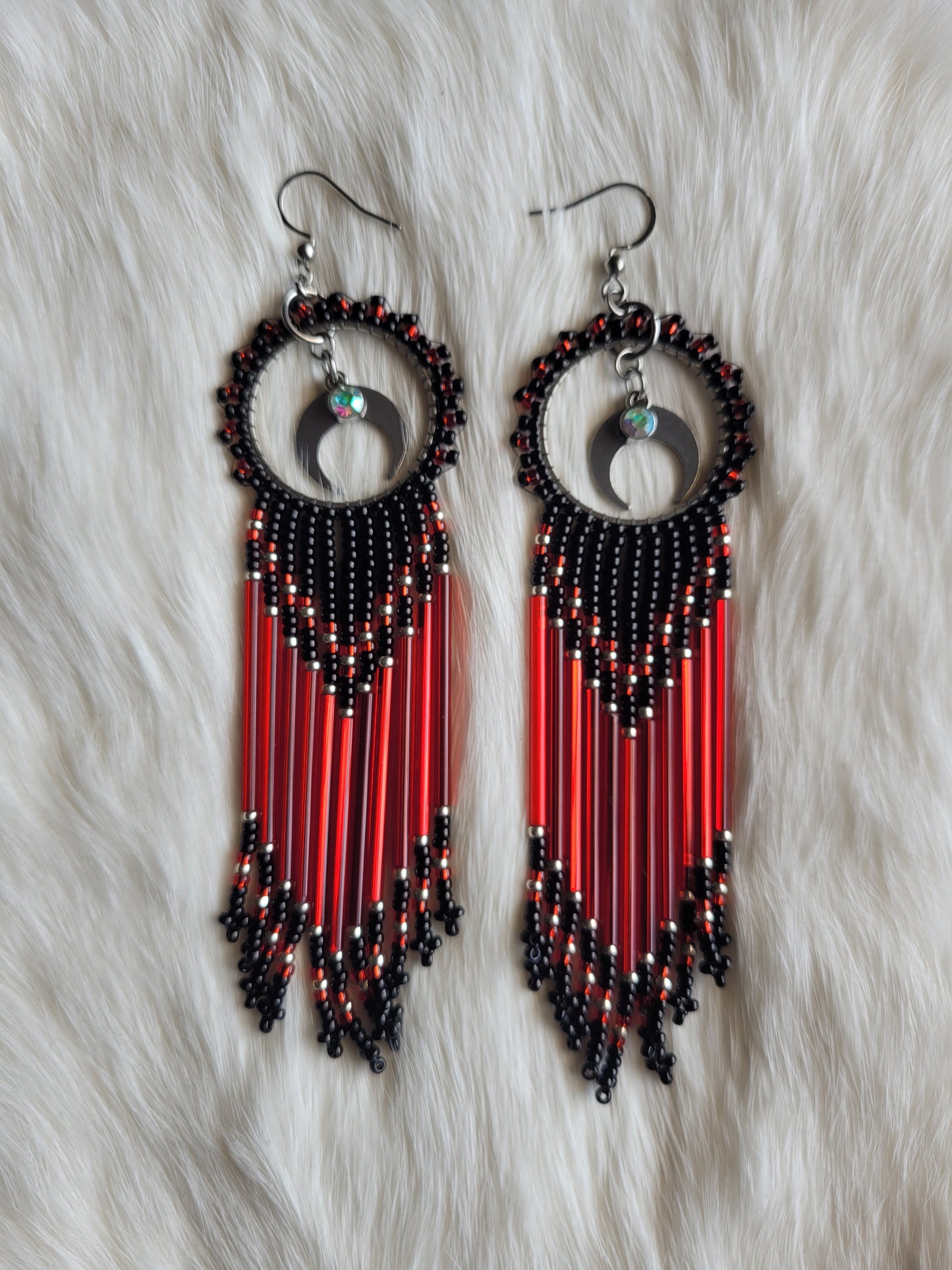 Black & Ruby Bugle Moons