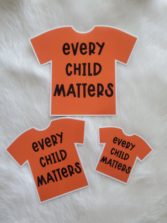 Every Child Matters TShirt Sticker