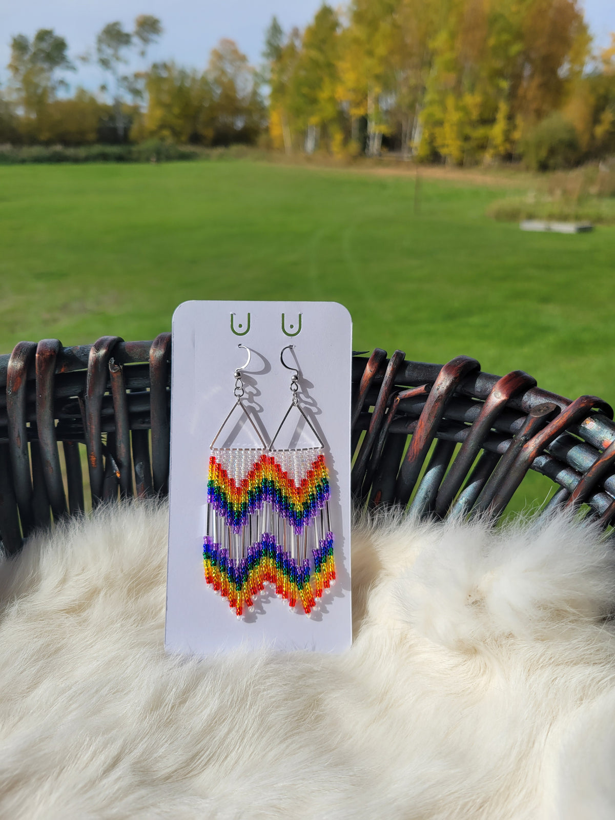 Rainbow Triangle Fringe 🌈