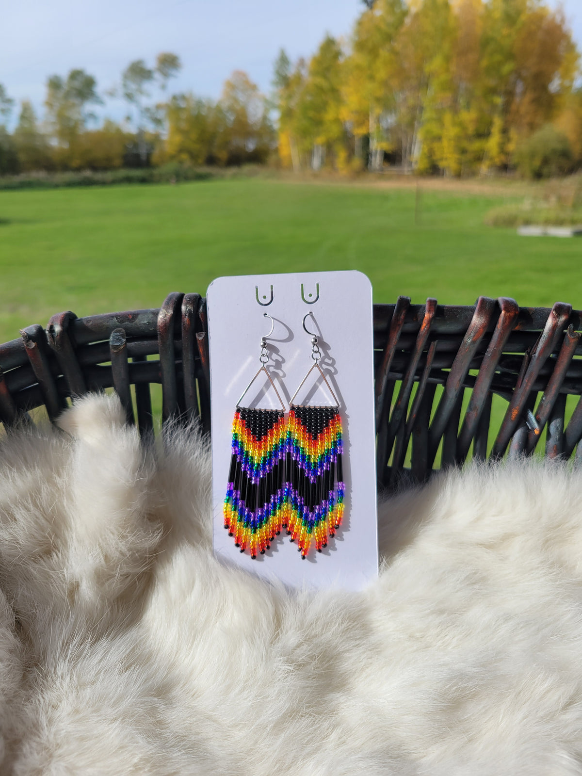 Rainbow Triangle Fringe 🌈