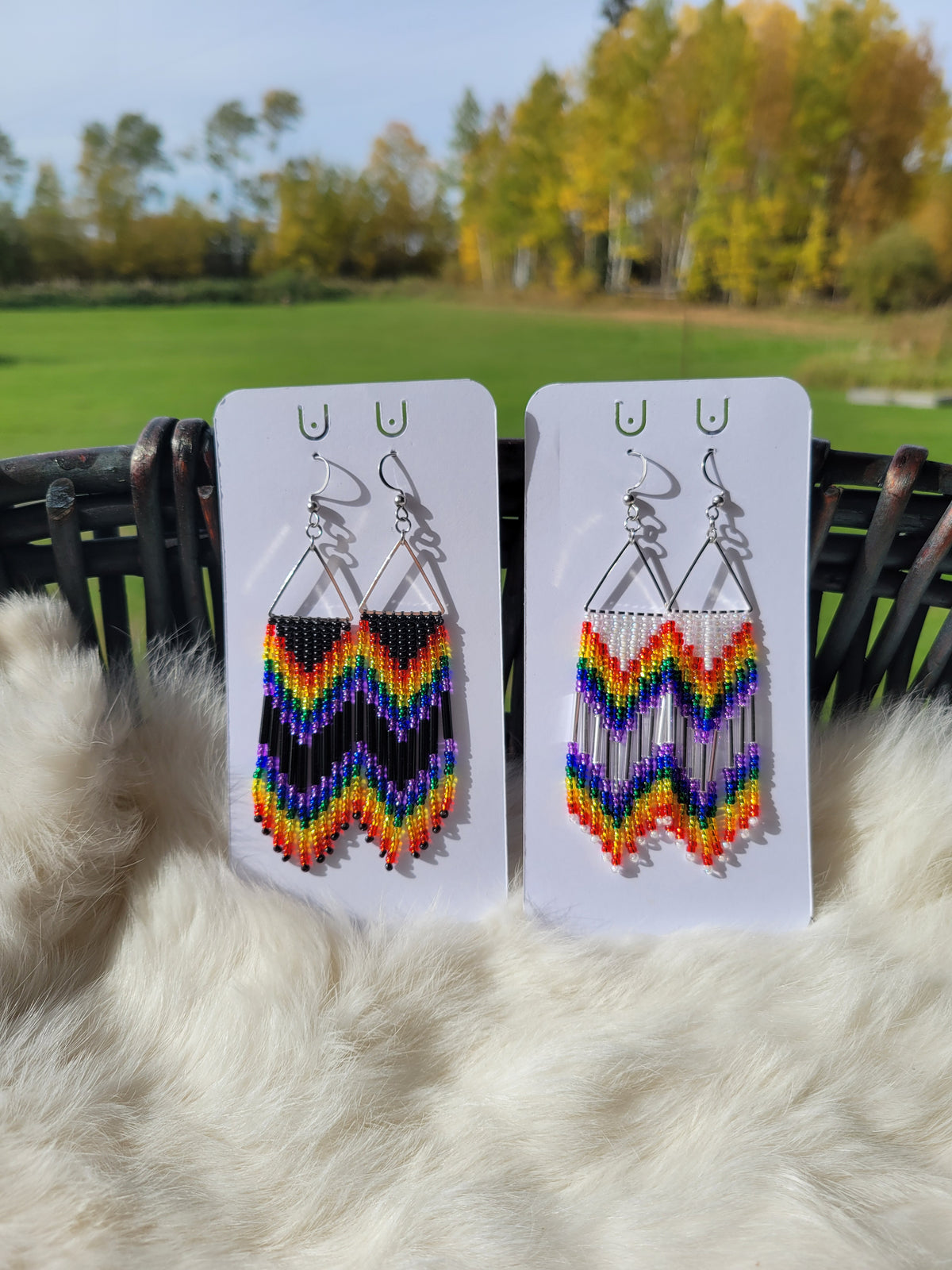 Rainbow Triangle Fringe 🌈