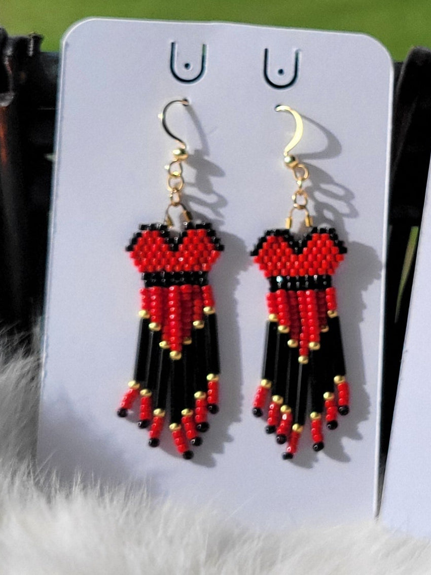Red Dress / MMIW Delica Fringe