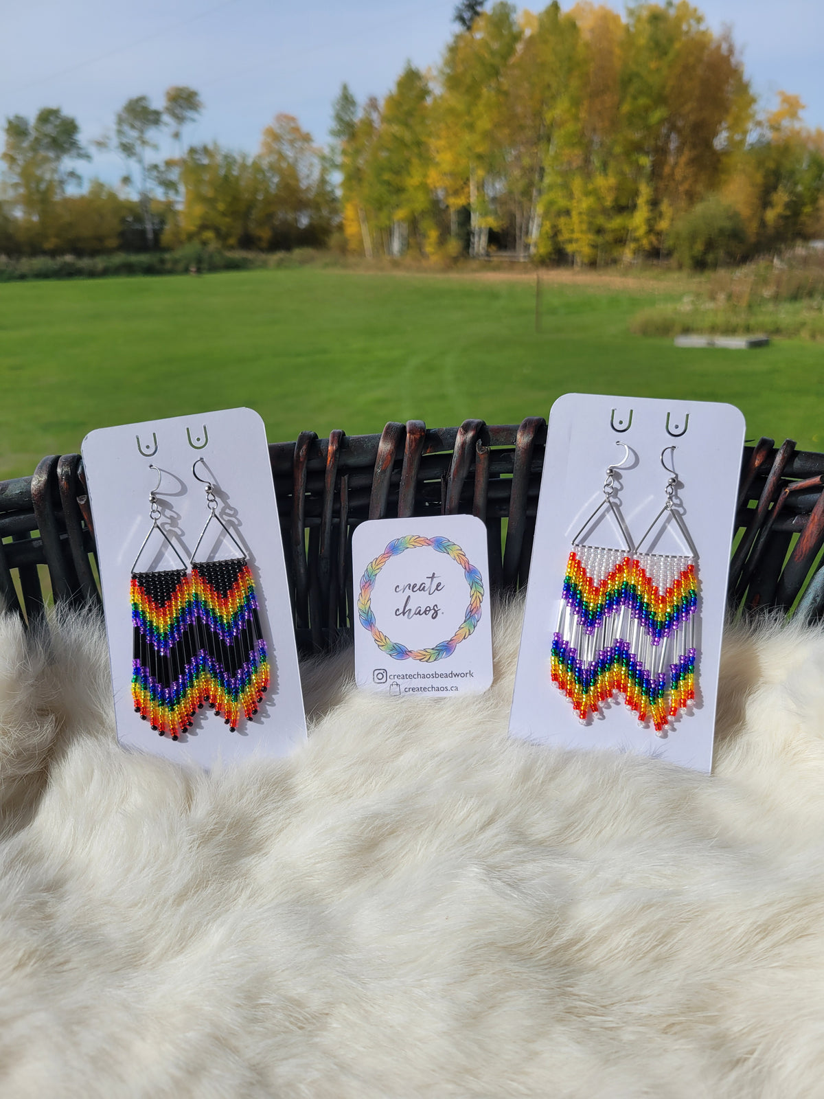 Rainbow Triangle Fringe 🌈
